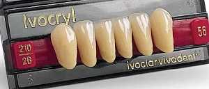 Зубы Ivocryl Набор из 6 зубов A-D фронт.низ. 51 B4