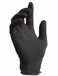 Nitrile нитриловые перчатки, Черные "ARCHDALE"