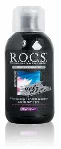 R.O.C.S. Ополаскиватель отбеливающий для полости рта "Black Edition", 400мл