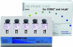 Блоки IPS e.max CAD for CEREC/inLab HT A2 C14 5 шт.