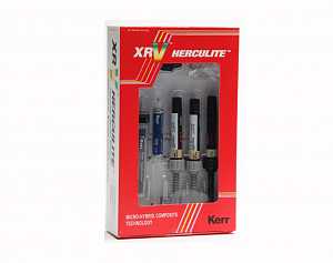Herculite Mini Kit (3 шприца по 3 г) - свет. пломбир. композитный материал