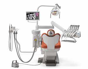 Стоматологическая установка Stern Weber S200 Continental -  с верхней подачей инструментов 