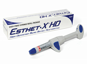 Эстет-X HD A3 (Esthet-X HD A3) шприц 3 г.- улучшенный микроматричный композит, Dentsply
