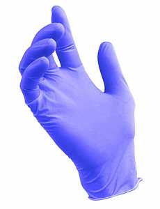 Nitrile нитриловые перчатки, Фиолетовые "ARCHDALE"